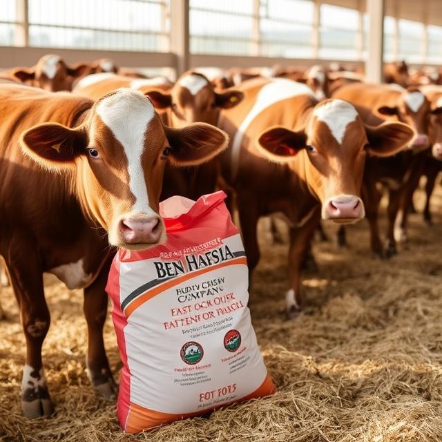 علف تسمين الأبقار