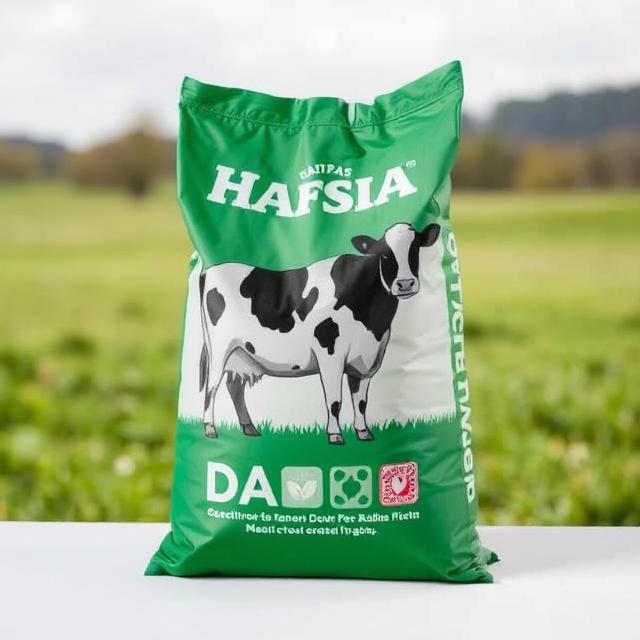 علف الأبقار الحلوب